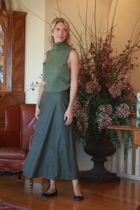 Φούστα eco leather κλος