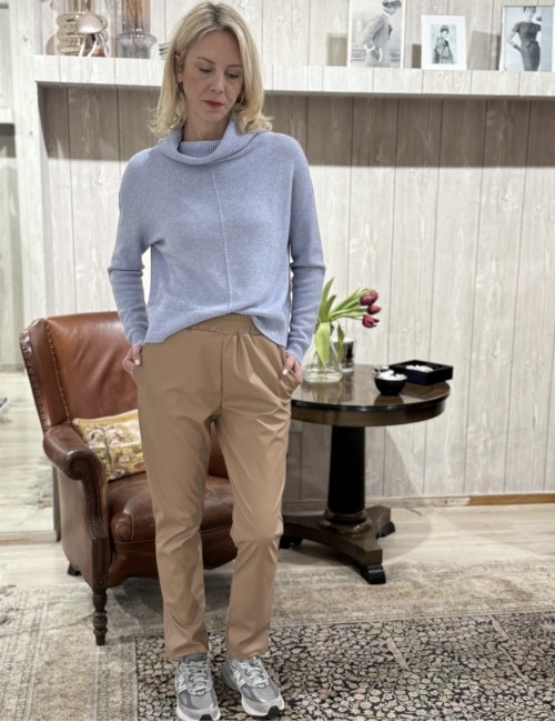 Παντελόνι eco leather με λάστιχο