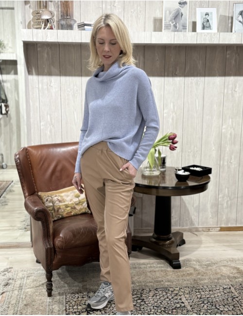 Παντελόνι eco leather με λάστιχο