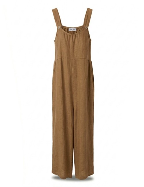 Λινή Ολόσωμη Φόρμα Γυναικεία | Καλοκαιρινό Jumpsuit