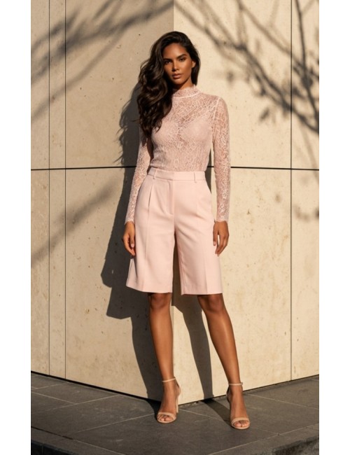 Βερμούδα μονόχρωμη tailored