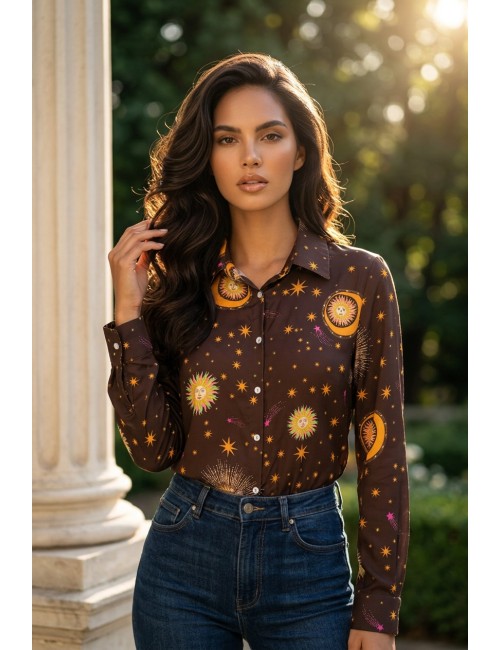 Πουκάμισο silk blend soleil