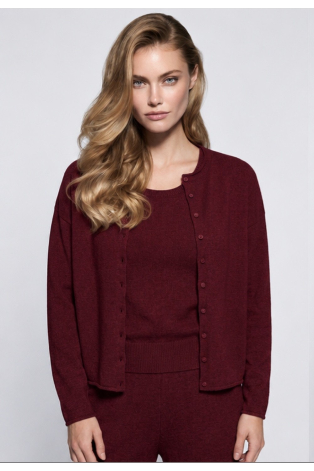 Πλεκτό twin set Malasin